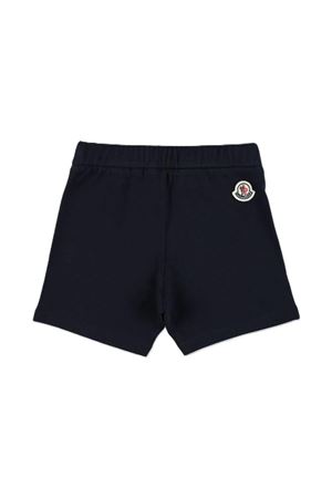 Set con orlo tricolore in piquet di cotone MONCLER KIDS | L19518M000158496FF07